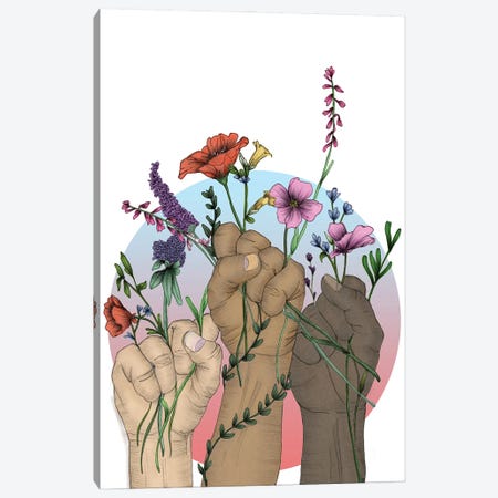 Unity Colour Version Canvas Print #EMZ46} by Ella Mazur Canvas Art Print
