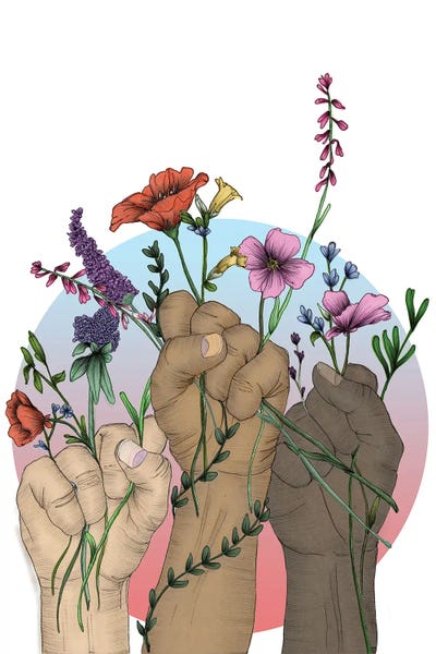 Wildflowers: Unity Colour Version by Ella Mazur
