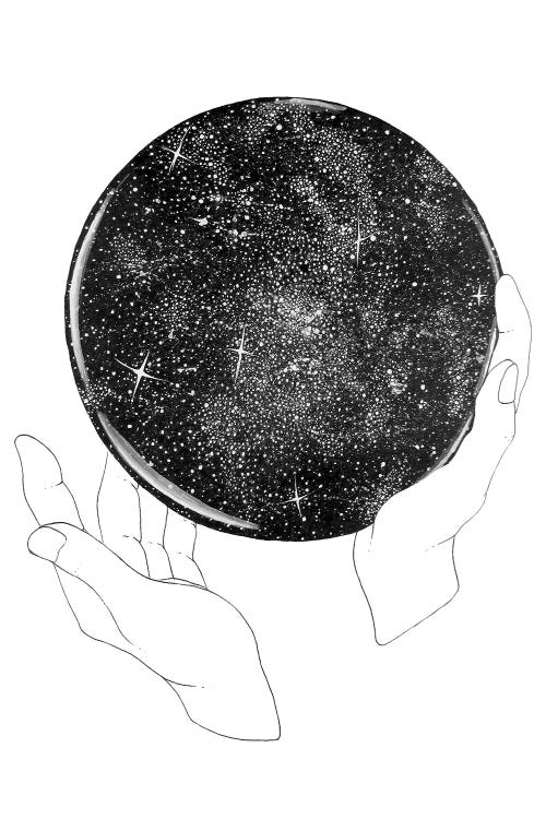 The Stargazer's Future Is The Past by Ella Mazur wall art