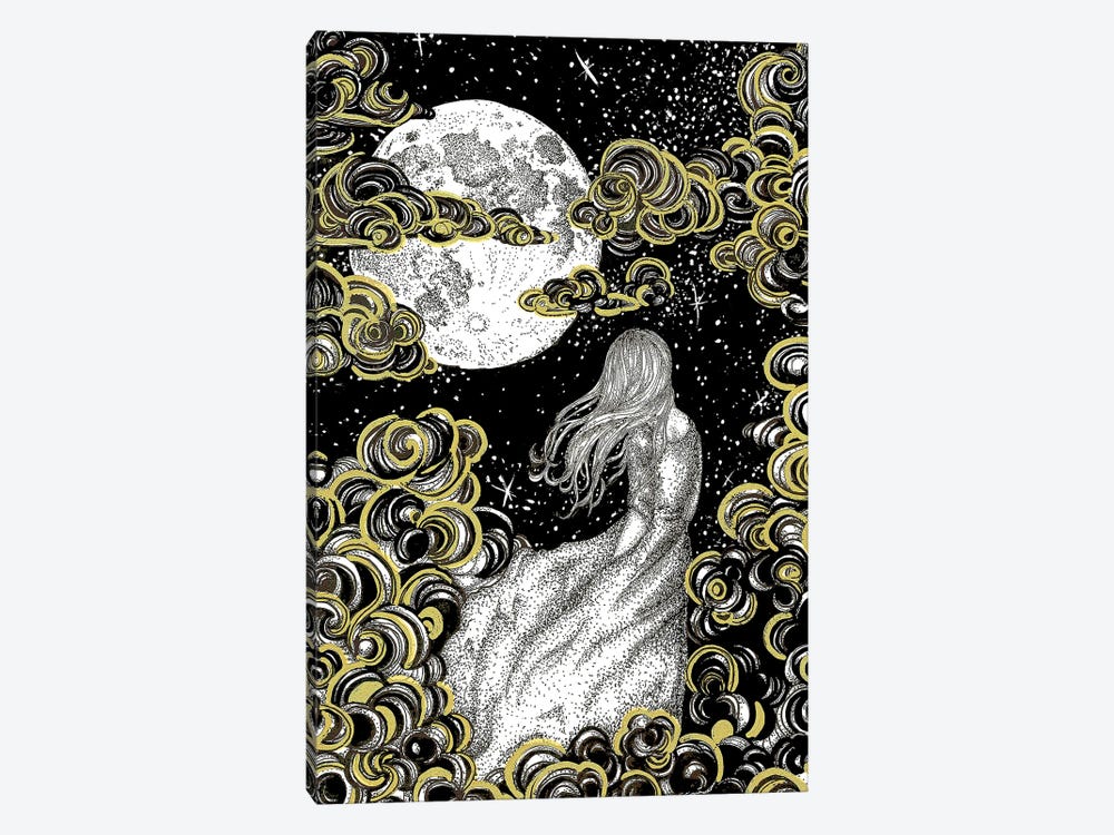The Stargazer's Dream by Ella Mazur 1-piece Canvas Print