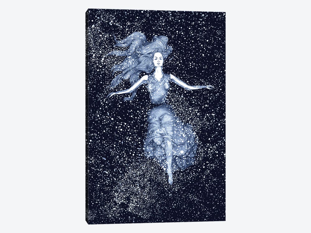 Starlight Swimmer by Ella Mazur 1-piece Canvas Print