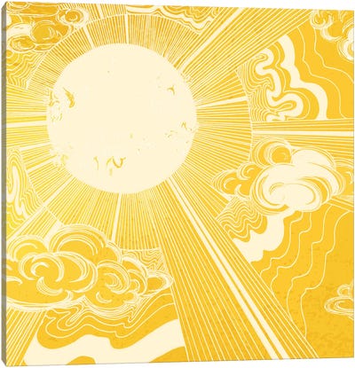 Solar Flare Canvas Art Print - Ella Mazur
