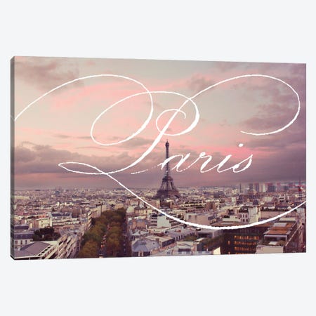 Paris Views Canvas Print #ENA102} by Emily Navas Canvas Print