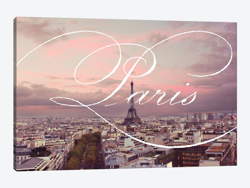 Paris Views by Emily Navas 1-piece Canvas Art Print