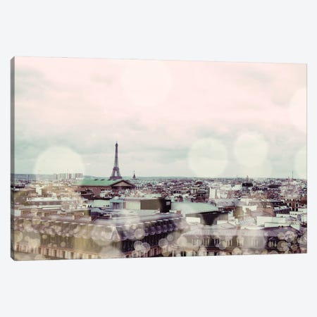 Rooftop Paris Canvas Print #ENA114} by Emily Navas Canvas Print