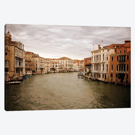 Venetian Canals II Canvas Print #ENA115} by Emily Navas Canvas Art Print