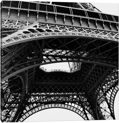 Eiffel Views Square III Canvas Art Print