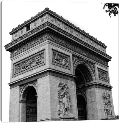 Paris Views I Canvas Art Print - Arc de Triomphe
