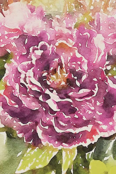 Emily Navas: Purple Blossoms by Emily Navas