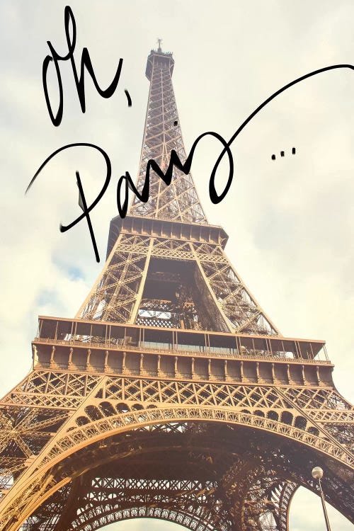 Oh Paris by Emily Navas wall art