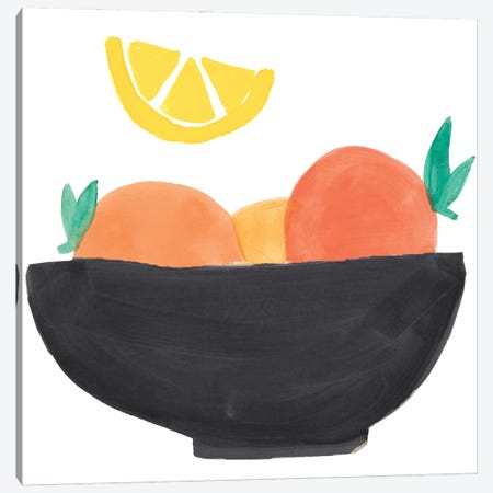 Fruit Bowl I Canvas Print #ENA73} by Emily Navas Canvas Wall Art