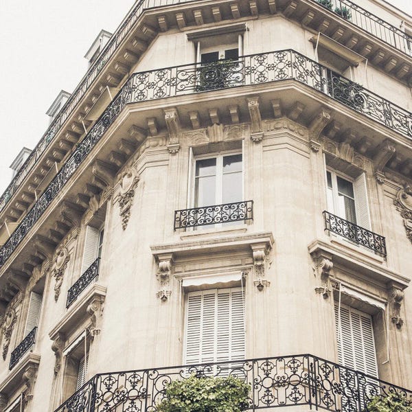 Paris Photography: French Balcony I by Emily Navas