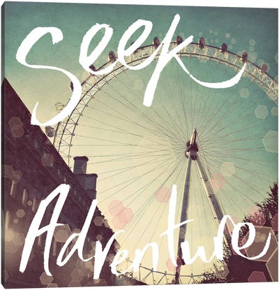 Seek Adventure Canvas Art Print - The London Eye