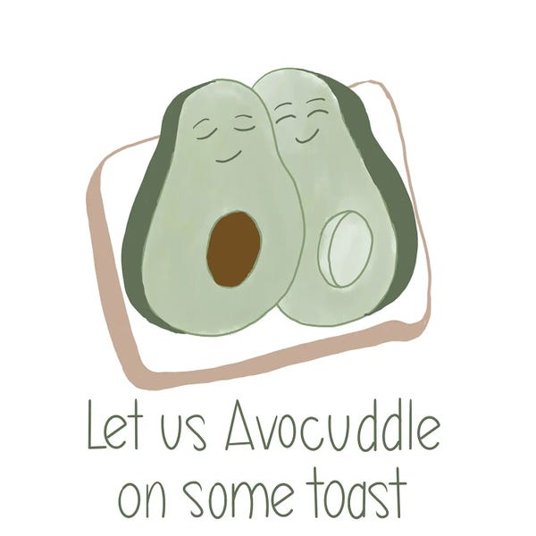 Emily Navas: Avocuddle by Emily Navas