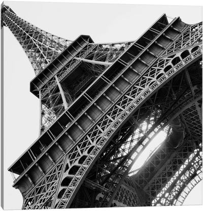 Eiffel Views Square I Canvas Art Print - Paris Photography