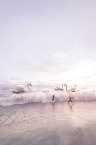 Dreamers by en.ps metal wall art