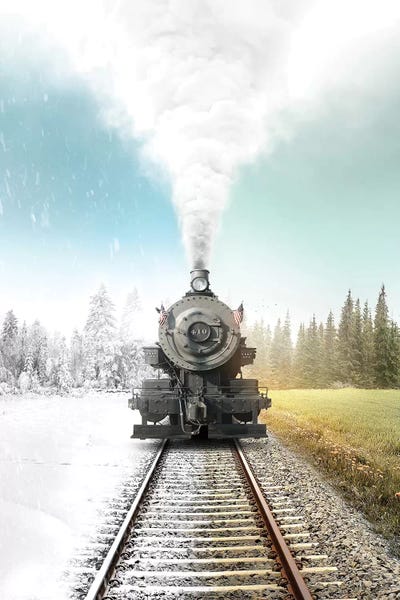 Heres My Station by en.ps acrylic art print