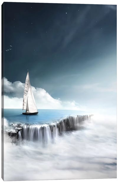 After The Storm Canvas Art Print - By Water