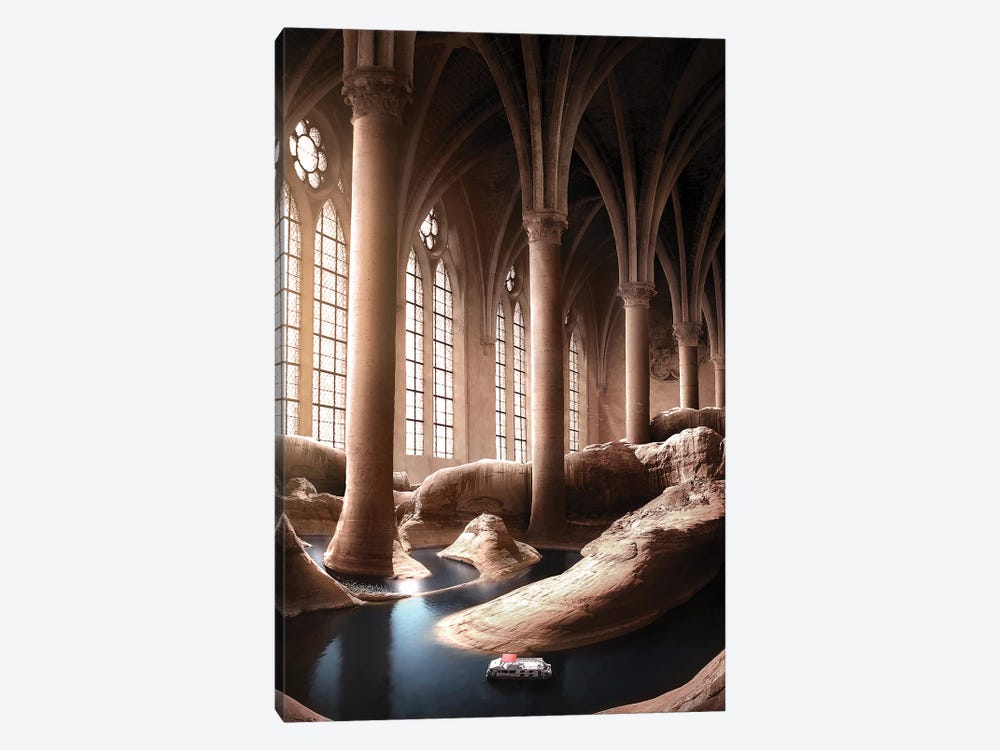 The Eighth Wonder by en.ps 1-piece Canvas Print