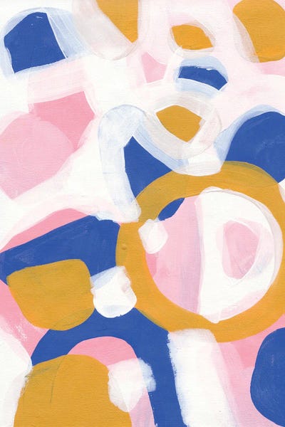 Pink Parade by EnShape canvas print