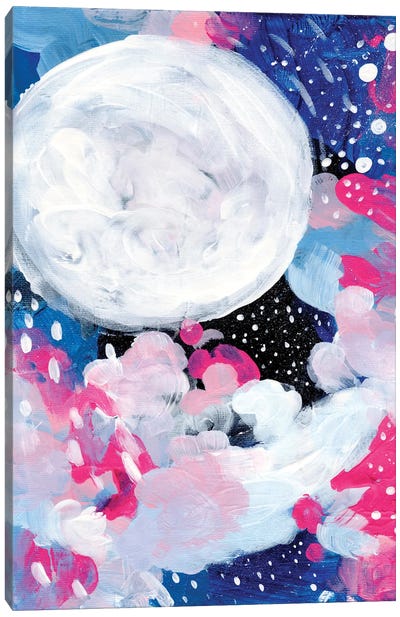 Magic Moon Canvas Art Print - EnShape