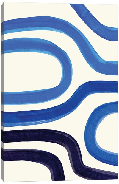 Electric Canvas Art Print - International Klein Blue