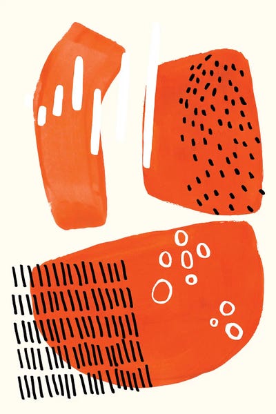 Ocean Coral by EnShape canvas print