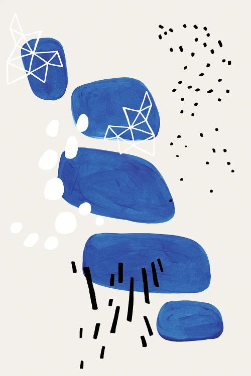 Ocean Pebbles Lost At Sea by EnShape wall art
