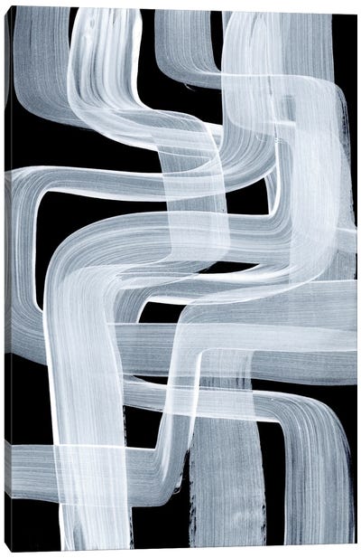 Ghostly Strokes Canvas Art Print - EnShape