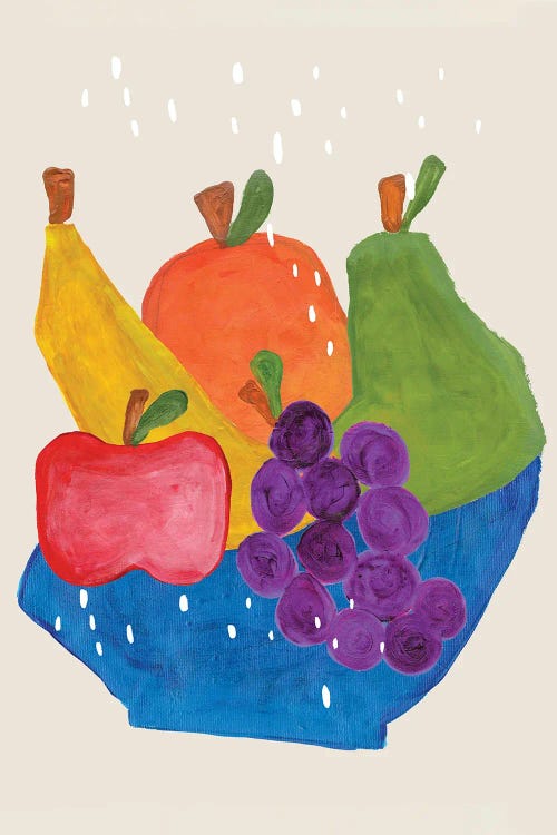 Fruit Bowl by EnShape canvas print
