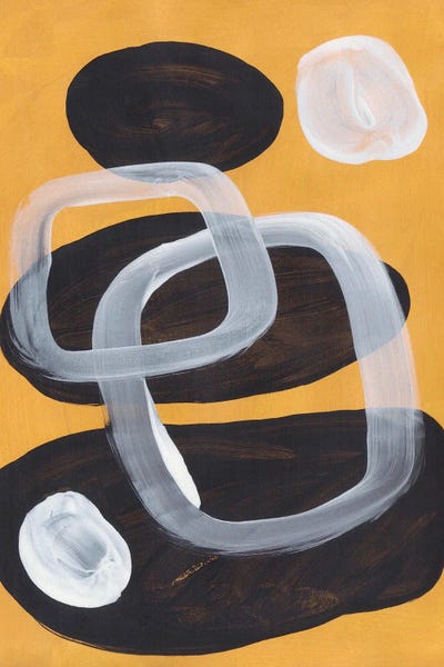 EnShape: Mid Century Mustard Rings by EnShape
