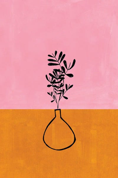 Pastel Pink House Plant