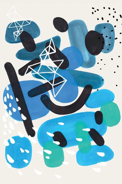 Kids Bathroom: Sea Pebble Storm by EnShape