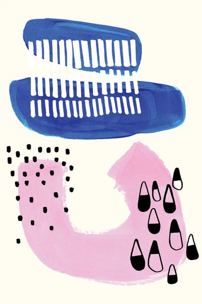 EnShape: Party Neon Pink Royal Blue by EnShape
