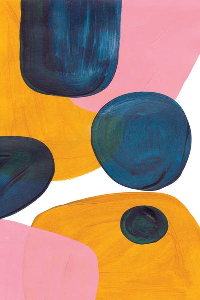 Pink Rolie Polie Olie by EnShape canvas print