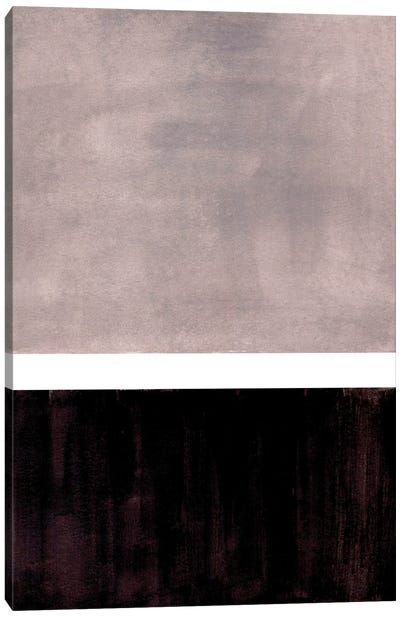 Rothko Remake Grey Black Canvas Art Print - EnShape