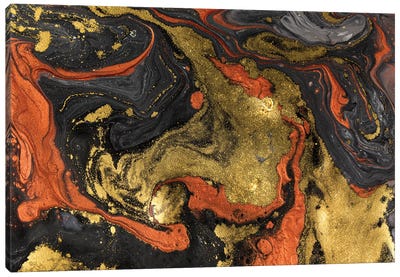 Mars Marble Canvas Art Print - EnShape