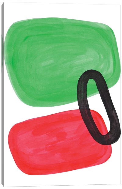Watermelon Ring Canvas Art Print - EnShape