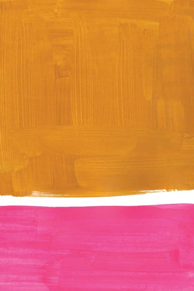 Magenta Ochre Rothko Remake by EnShape canvas print