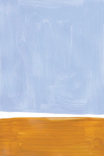 Pastel Blue Rothko Remake by EnShape canvas print