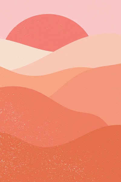 EnShape: Pastel Red Sunset by EnShape