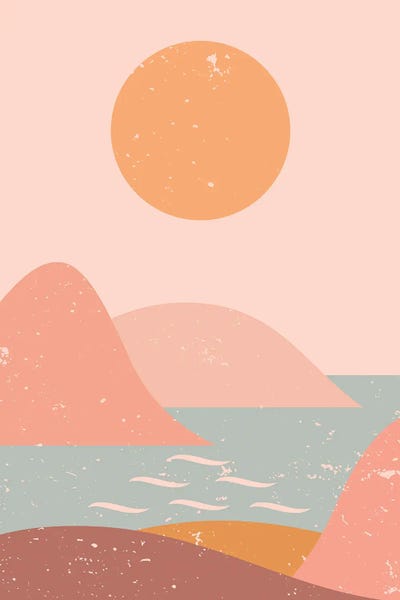 Ocean Mountain Sun
