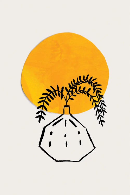 Sunrise Plant by EnShape wall art