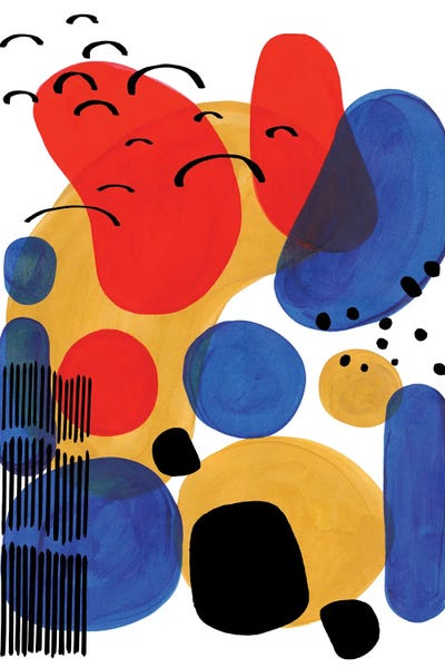 First Day Of School by EnShape framed canvas print