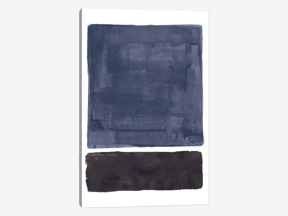 Rothko Remake Midnight Blue by EnShape 1-piece Canvas Artwork
