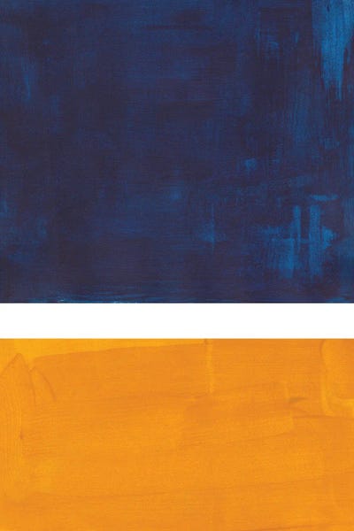 Rothko Remake Navy Gold