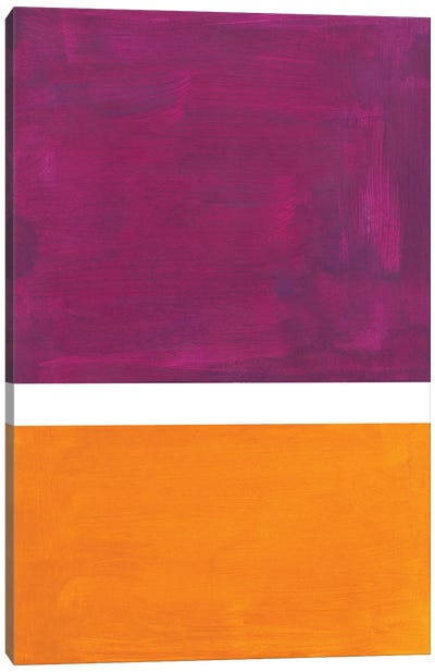 Purple Rothko Remake Canvas Art Print