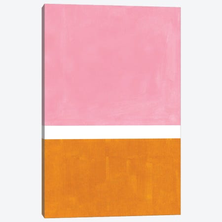Pastel Pink Rothko Remake Canvas Print #ENS269} by EnShape Canvas Artwork