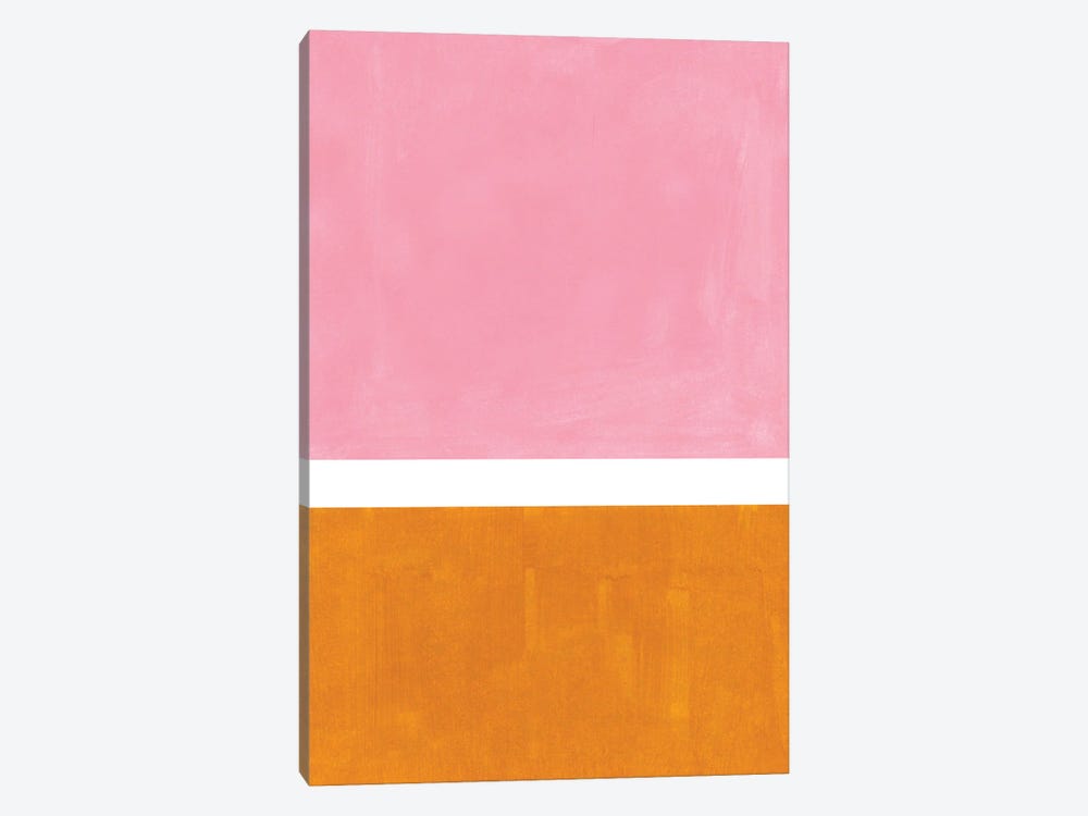 Pastel Pink Rothko Remake by EnShape 1-piece Canvas Art