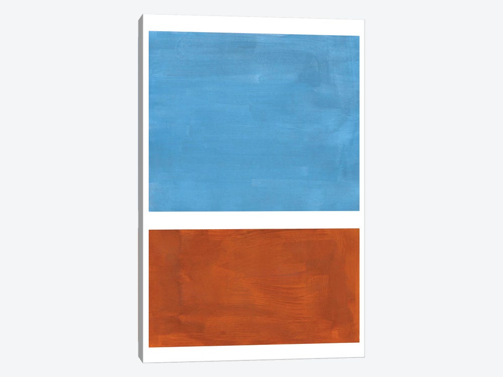 Rothko Remake Dusty Blue by EnShape 1-piece Canvas Art